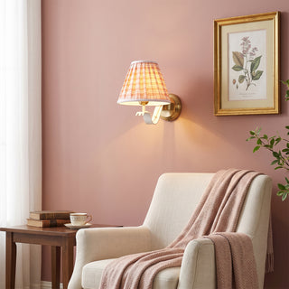 Clementine Ribbon-Arm Sconce