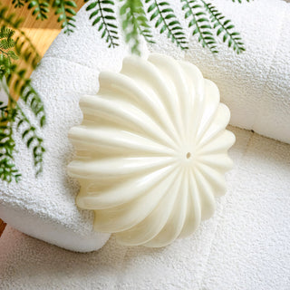 Cleo Petals Glass Flush Mount