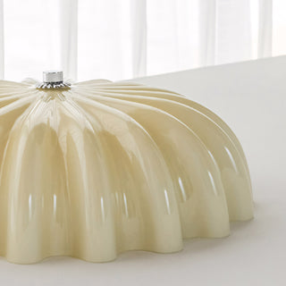 Cleo Petals Glass Flush Mount