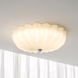 Cleo Petals Glass Flush Mount