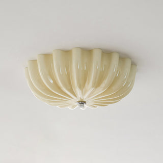 Cleo Petals Glass Flush Mount
