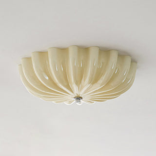 Cleo Petals Glass Flush Mount