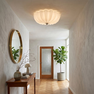 Cleo Petals Glass Flush Mount