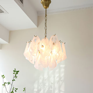 Cloudy Glass Chandelier