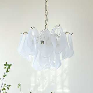 Cloudy Glass Chandelier