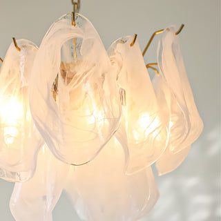 Cloudy Glass Chandelier