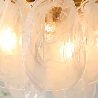 Cloudy Glass Chandelier