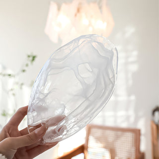 Cloudy Glass Chandelier