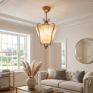 Colette Alabaster Semi-Flush Mount