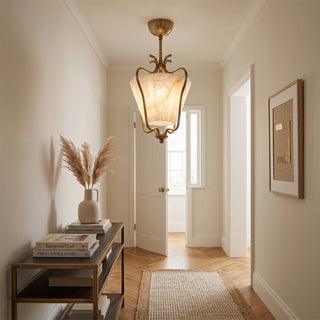 Colette Alabaster Semi-Flush Mount