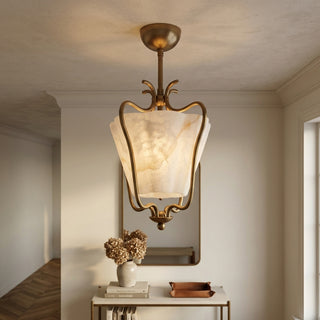 Colette Alabaster Semi-Flush Mount
