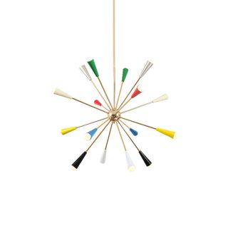 Colorful Firework Chandelier