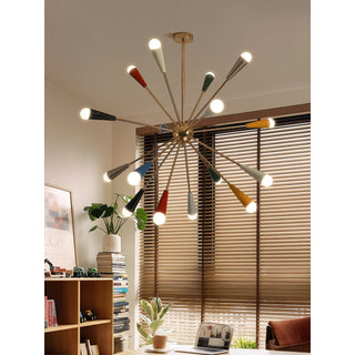 Colorful Firework Chandelier