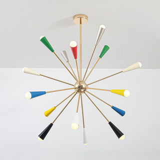 Colorful Firework Chandelier