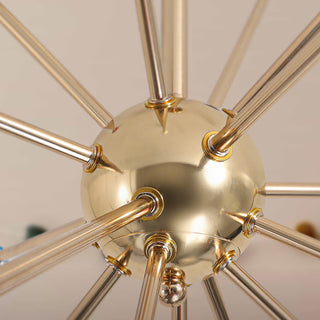 Colorful Firework Chandelier