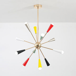 Colorful Firework Chandelier