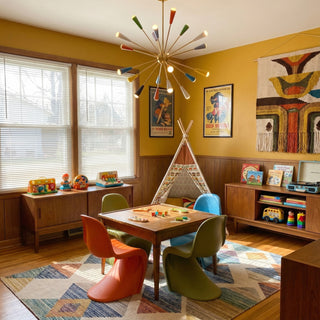 Colorful Firework Chandelier