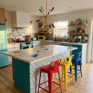 Colorful Firework Chandelier