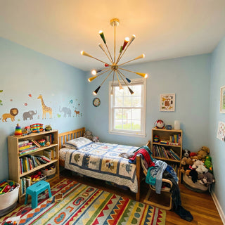 Colorful Firework Chandelier