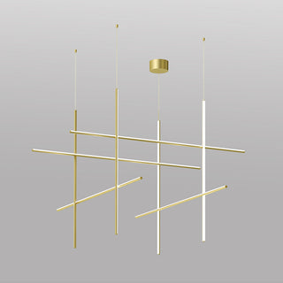 Coordinate Linear Chandelier