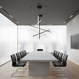 Coordinate Linear Chandelier