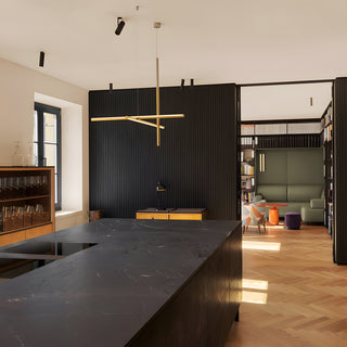 Coordinate Linear Chandelier