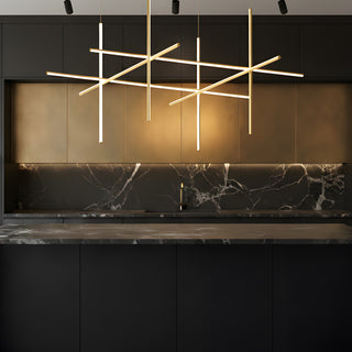 Coordinate Linear Chandelier