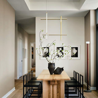 Coordinate Linear Chandelier