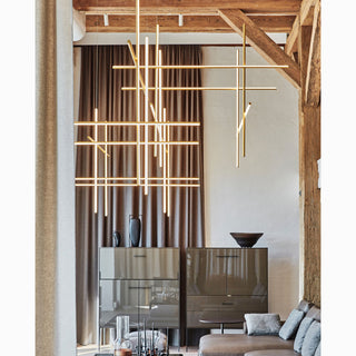 Coordinate Linear Chandelier