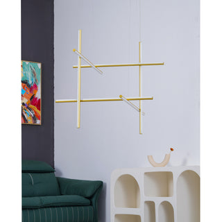 Coordinate Linear Chandelier