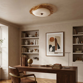 Cordelia Glass Flush Mount