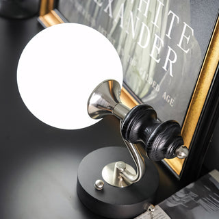 Coridon Spindle Globe Sconce