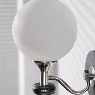 Coridon Spindle Globe Sconce