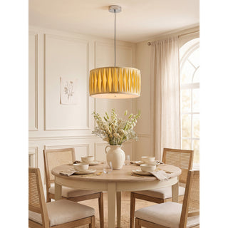 Corinna Fabric Pendant Light