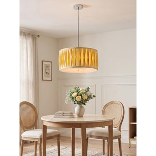 Corinna Fabric Pendant Light