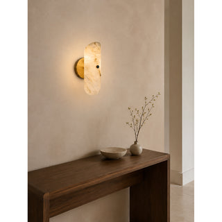 Corinthian Alabaster Sconce