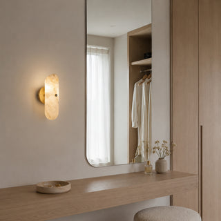 Corinthian Alabaster Sconce