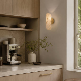 Corinthian Alabaster Sconce