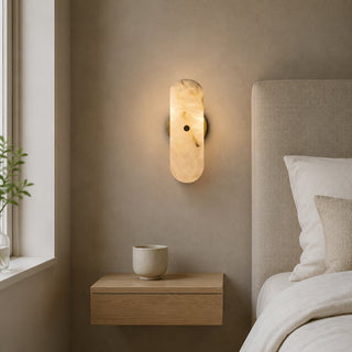 Corinthian Alabaster Sconce