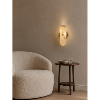 Corinthian Alabaster Sconce