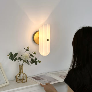 Corinthian Glass Sconce