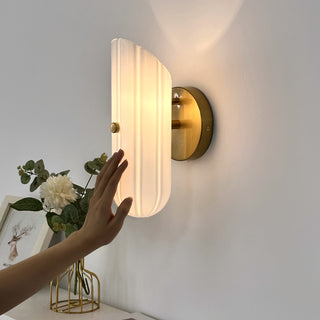 Corinthian Glass Sconce