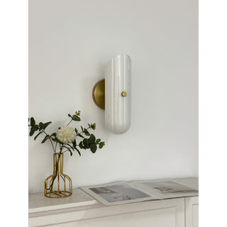 Corinthian Glass Sconce