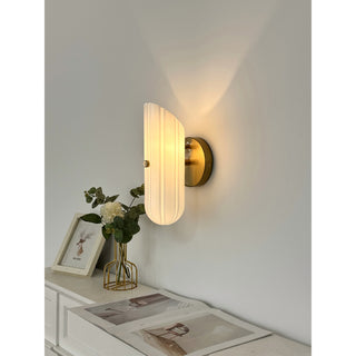 Corinthian Glass Sconce