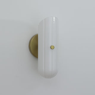 Corinthian Glass Sconce