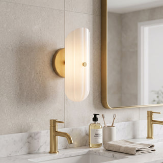 Corinthian Glass Sconce