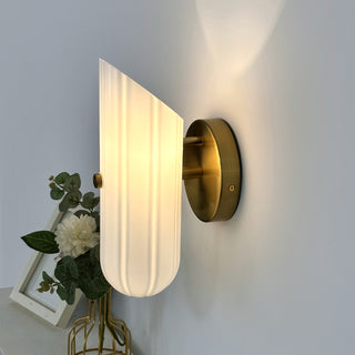 Corinthian Glass Sconce