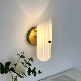 Corinthian Glass Sconce