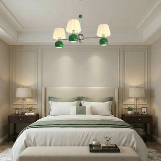 Cream Pumpkin Chandelier