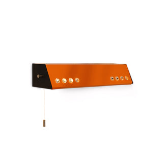 Crimson Iron Pull-Chain Sconce